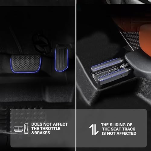 Custom Floor Mats for Hyundai Sonata 2015-2019,All-Weather TPE Rubber Floor, Odorless Anti-Slip,1st & 2nd Row, Black (Sonata 2015-2019)