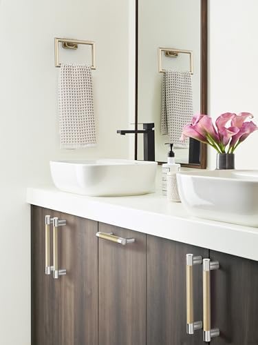 Amerock Bronx 5-1/4" Golden Champagne Towel Ring
