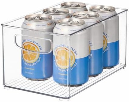 iDesign Stackable Clear Plastic Bin