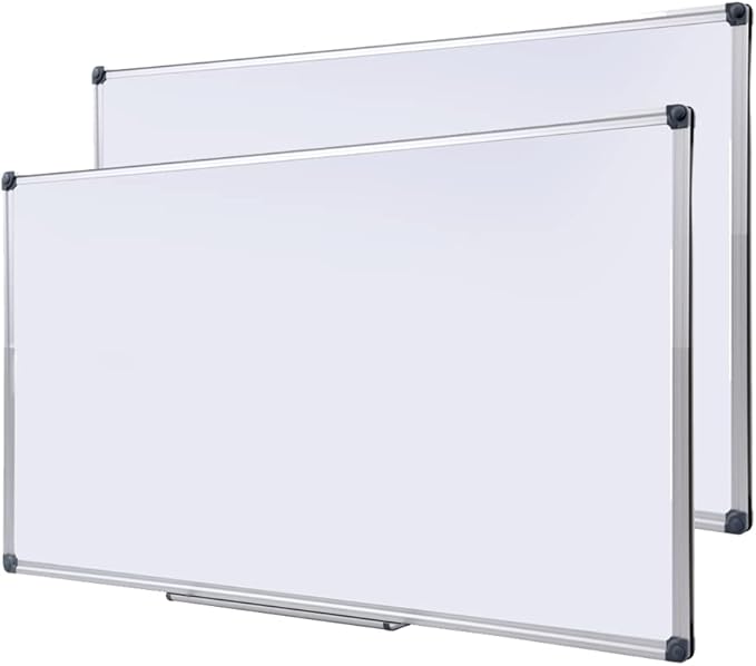 Magnetic Whiteboard -2 Pack 72" x 40" Large Magnetic Dry Erase Board