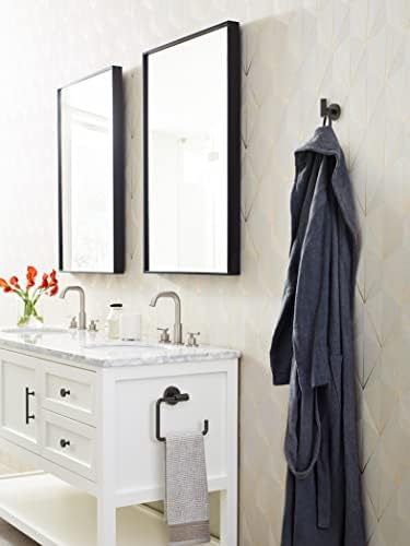 Amerock Arrondi Single Prong Oil-Rubbed Bronze Wall-Mounted Hook