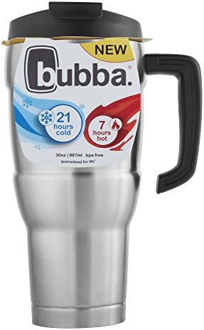 Bubba Hero XL, Vacuum-Insulated Stainless Steel Travel Mug, 30oz., Stainless Steel |(Pack of 2)