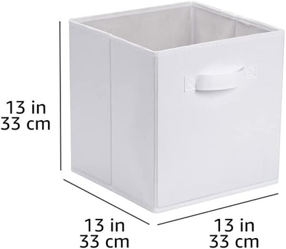 Amazon Basics Collapsible Fabric Storage Bins