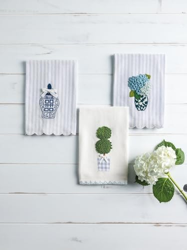 Mud Pie Topiary Tea Towel