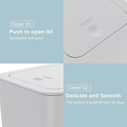 N. NETDOT 3 Pack Small Trash Can