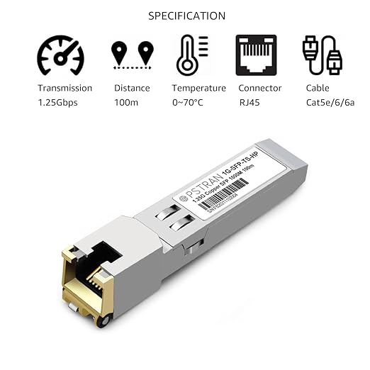 OPSTRAN 1000BASE-T SFP RJ45 Copper Transceiver Module Compatible