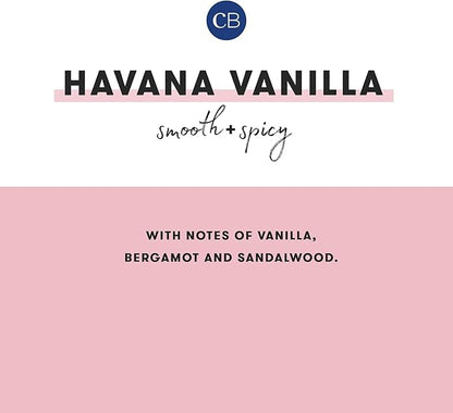 Capri Blue Modern Marble Jar Candles - Luxury Scented Candles for Home - Long Lasting Soy Wax Blend - Scented Home Decor Gifts - Havana Vanilla (19 oz)