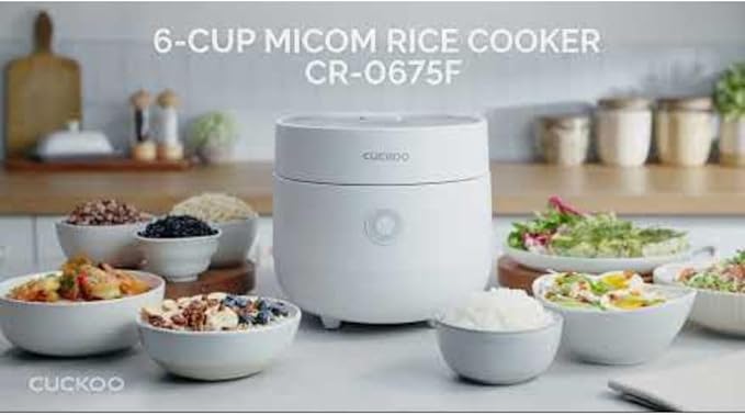 CUCKOO Micom Rice Cooker 3-Cup Uncooked / 6-Cup Cooked