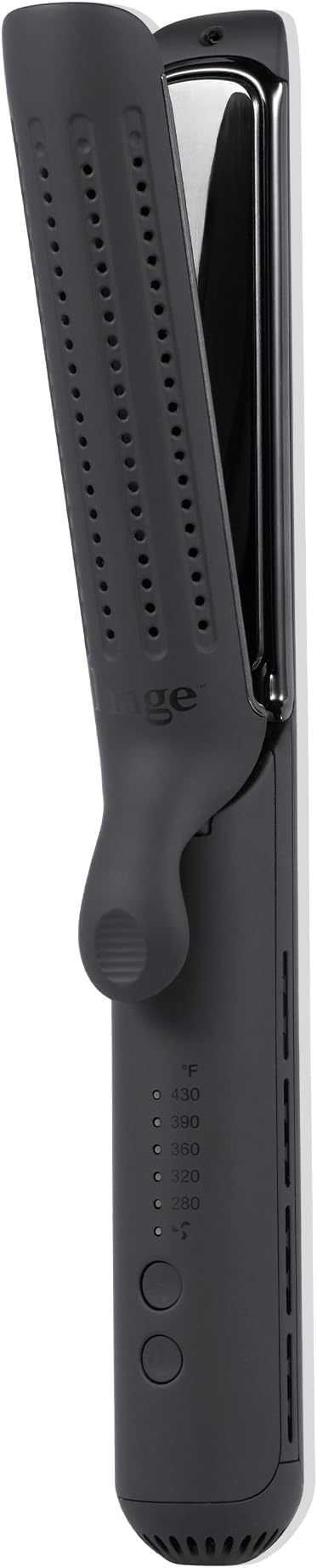 L'ANGE HAIR Le Duo Edge 360° Airflow Titanium Styler Blush | 2-in-1 Flat Iron