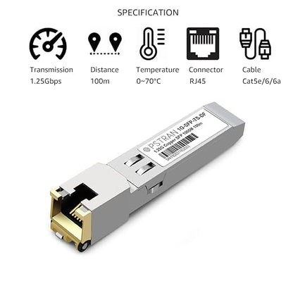 OPSTRAN 1000BASE-T SFP RJ45 Copper Transceiver Module Compatible