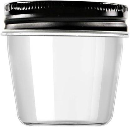 novelinks 4 oz Small Plastic Jars
