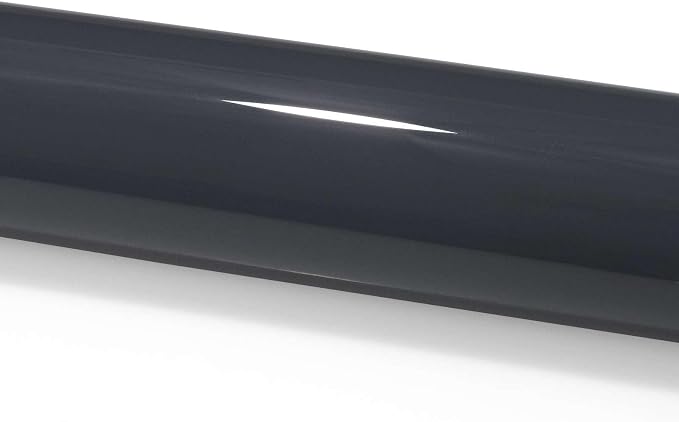 24"x60" (2FTx5FT) PPF Paint Protection Film Gloss Midnight Gray Self Healing Auto Bra Vinyl Wrap Invisible Scratches Shield Sheet DIY with Tool Kit