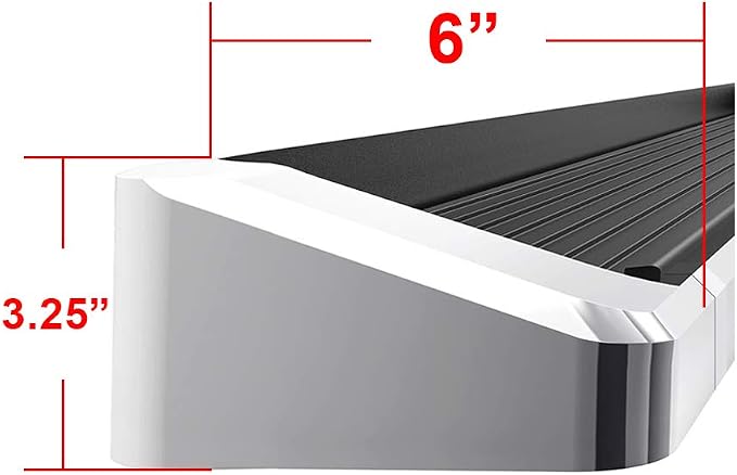 APS Side Steps Compatible with Silverado Sierra 1500 2019-2026 Extended Cab & 2500 3500 2020-2026 (Exclude 19 1500 LD)(Silverado 1500 LTD Sierra 1500 LD 2022) (Silver Running Board)