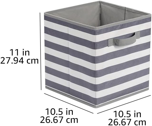 Amazon Basics Collapsible Fabric Storage Bins