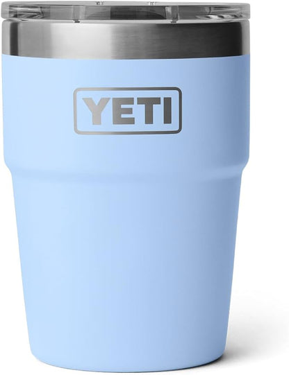 YETI Rambler 16 oz Stackable Tumbler, Vacuum Insulated, Stainless Steel with MagSlider Lid