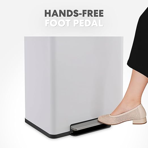 Simpli-Magic Infinity Edge 60 Liter / 16 Gallon Rectangular Hands-Free Extra