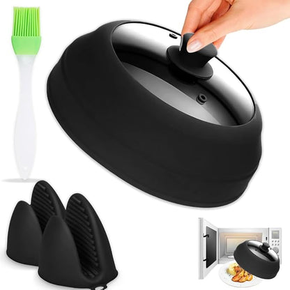 Microwave Splatter Cover Glass for Food