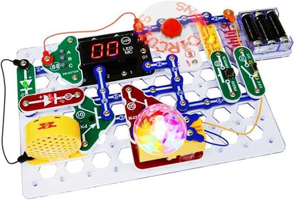 Snap Circuits “Arcade”, Electronics Exploration Kit, Stem Activities for Ages 8+, Full Color Project Manual (SCA-200)