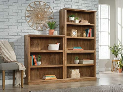 Sauder Miscellaneous Storage 3-Shelf Bookcase/ Book shelf, Sindoori Mango finish