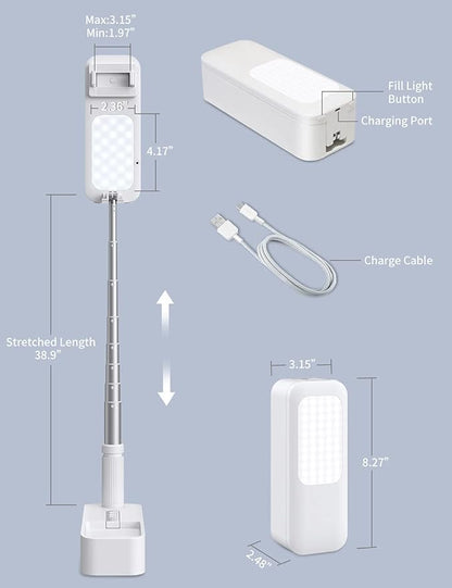 Viozon Extendable Selfie Stand 360° Rotation