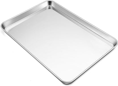 TeamFar Stainless Steel Baking Sheet, 20’’ x 14’’ Large Baking Sheet Pan