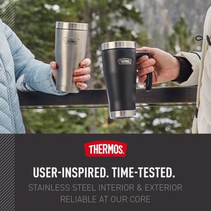 THERMOS ICON SERIES, Stainless Steel Mug, River Rock, 16 oz