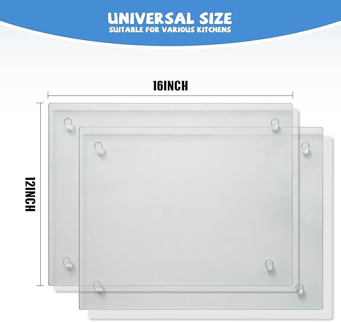 Mymonfif Tempered Glass Cutting Board