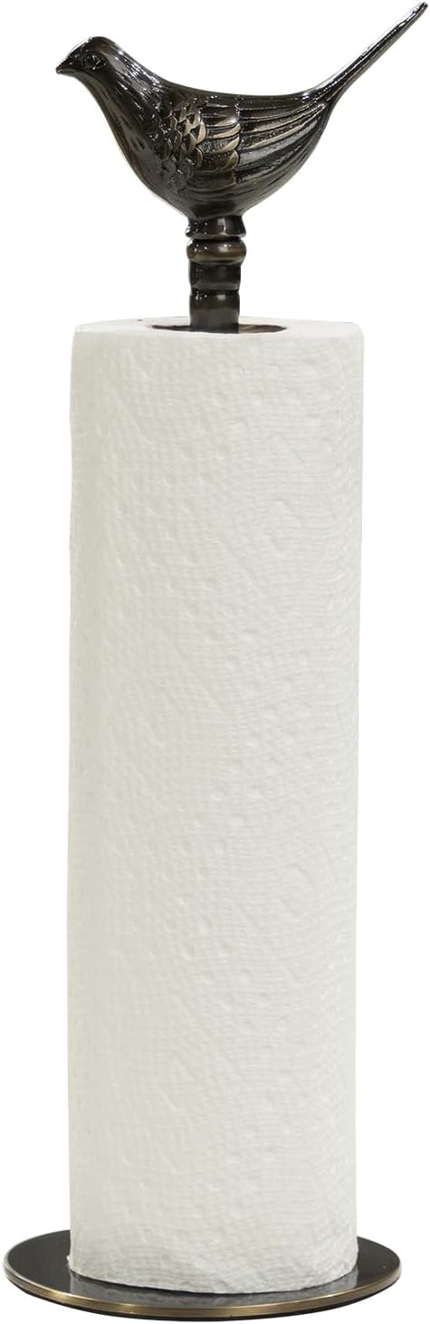 1 Luxurious Brass Paper Towel Holder countertop