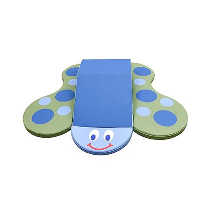 Children's Factory Nature Butterfly Climber, Woodland Toddler Indoor Playground Set, Baby Nursery Climbing Play Mat