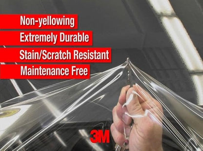 3M Paint Protection Film | Gloss 200 Series PPF | 60in x 1ft (5 Sq/ft) | w/Free Instawraps Pro-Wrapping Glove