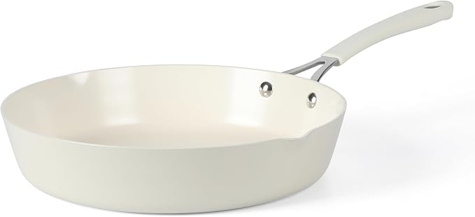 Martha Stewart Heathland 9.5 Inch Aluminum Cookware Non-Toxic Premium Ceramic