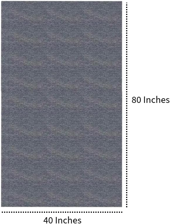 Vakly 2 Pack Emergency Throw Blanket [80’’x40’’] Disposable Fleece Military Cover – for Traveling, Camping, Car, Outdoor Survival, Homeless Shelters & Everyday Use (2, Gray, 40" x 80")