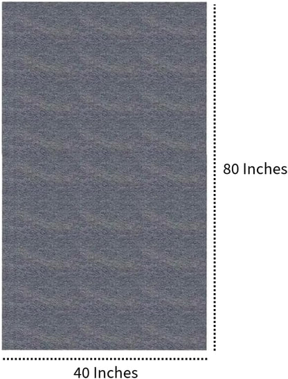 Vakly 2 Pack Emergency Throw Blanket [80’’x40’’] Disposable Fleece Military Cover – for Traveling, Camping, Car, Outdoor Survival, Homeless Shelters & Everyday Use (2, Gray, 40" x 80")