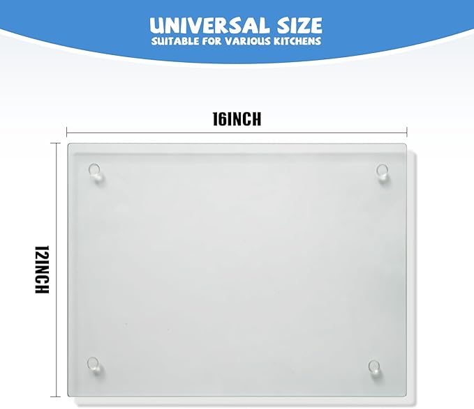 Mymonfif Tempered Glass Cutting Board