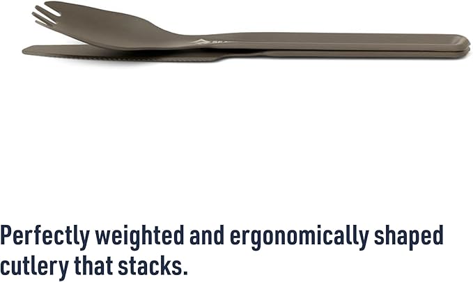 Sea to Summit Frontier Ultralight Cutlery Set, Spork and Knife