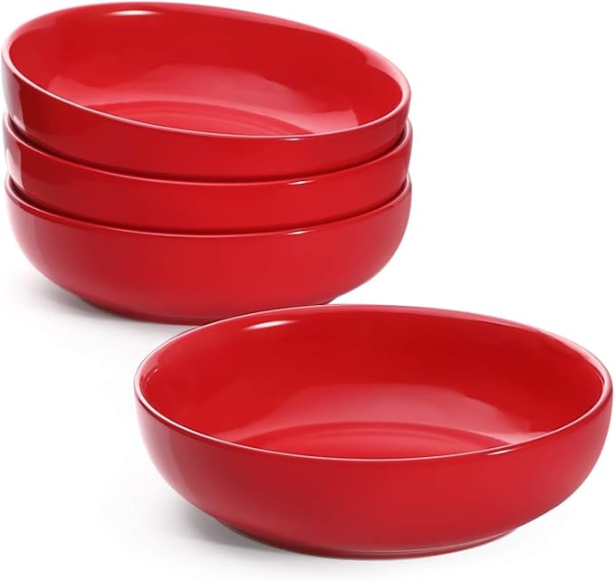 LE TAUCI Pasta Bowls 45 oz, Salad Bowls Set