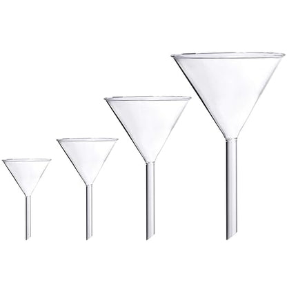Glass Funnel Set, 50mm & 40mm Diameter
