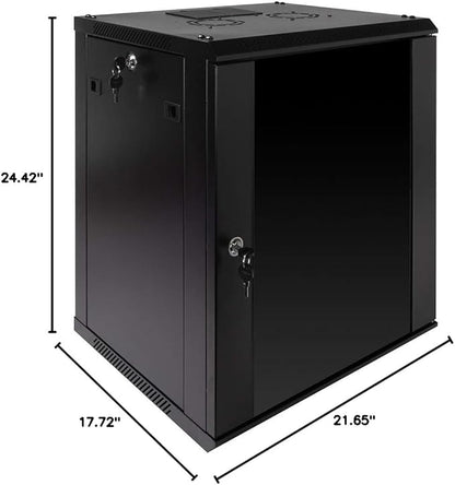 NavePoint 12U Server Rack Enclosure