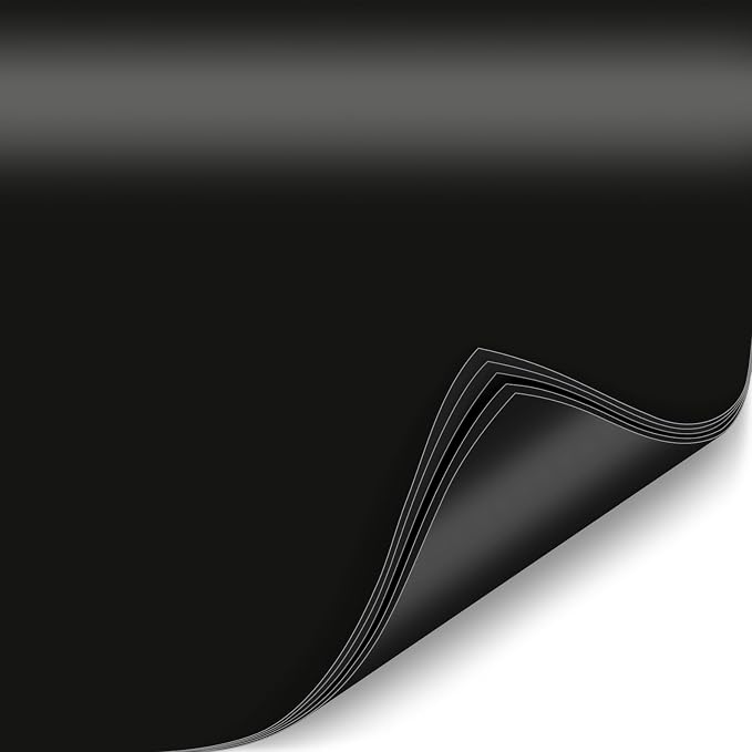 ColorFusion PPF by VViViD, Matte Stealth Midnight Black Dry Apply PPF Vinyl Car Wrap Roll 6ft x 5ft