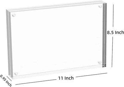 Meetu Acrylic Picture Frame 8.5x11