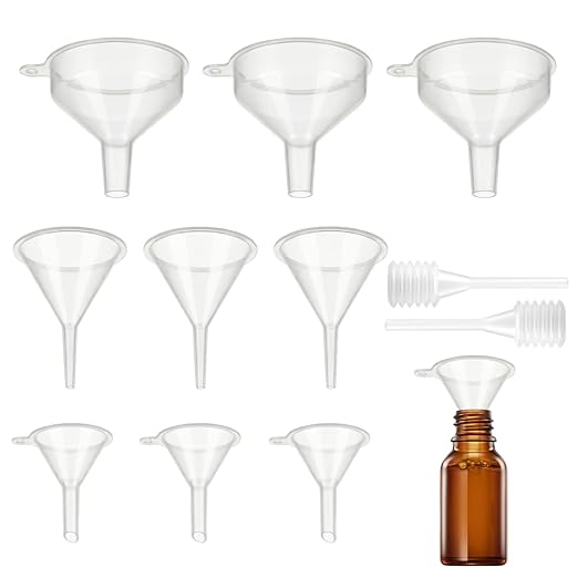 9 Pack Small Funnel Kit 3 Sizes