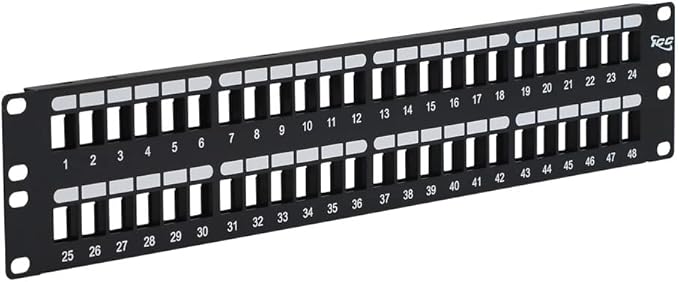 ICC 48 Port Blank Keystone 2U Patch Panel