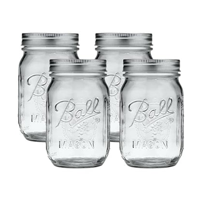 Ball Regular Mouth Glass Mason Jars