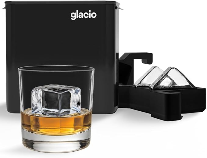 Clear Ice Maker Set – Crystal Clear Ice Ball & Cube Molds