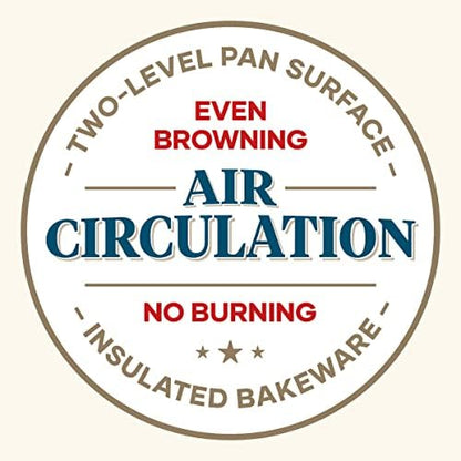 Farberware Golden Bake Bakeware Nonstick Round Cake Pan Set, 8" Cake Pans