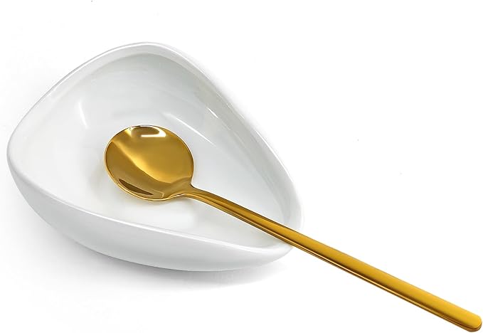 Coffee Spoon Rest, Small Ceramic Coffee Spoon Holder
