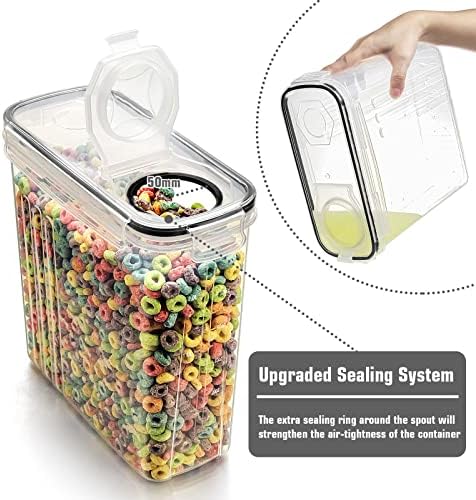 Wildone Cereal Containers Storage Set 2.5L, 8 Pack