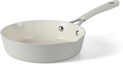 Martha Stewart Heathland 8 Inch Aluminum Fry Pan Cookware Non-Toxic Premium