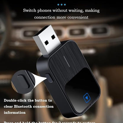 Compatibility with Wireless Android Auto Adapter for Lincoln Corsair 2020-2025,Converts Wired to Stable Connection Mini Size Accessories(Android 11+ Only),A
