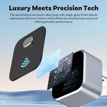 Upgraded Wireless CarPlay Adapter for Land Rover Discovery Sport 2019-2025, Mini Wired to Wireless Box, Plug and Play, Compatible with Apple and Android